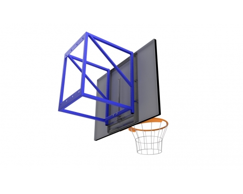 Zestaw do koszykówki OPTIMUM z regulacją wysokości, tablica 90 x 120 cm, obręcz, siatka